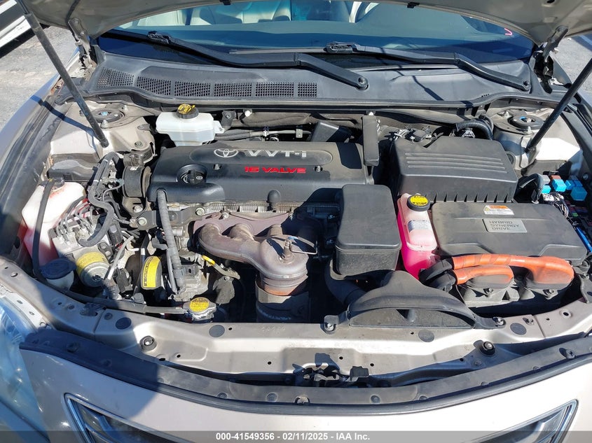 2009 TOYOTA CAMRY HYBRID VIN: 4T1BB46K09U102712
