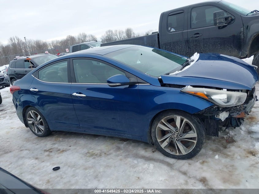 2014 HYUNDAI ELANTRA LIMITED - KMHDH4AE9EU189657