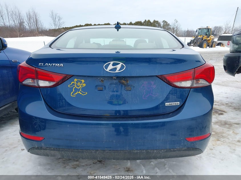 2014 HYUNDAI ELANTRA LIMITED - KMHDH4AE9EU189657