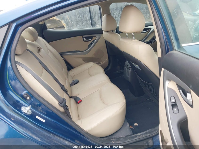 2014 HYUNDAI ELANTRA LIMITED - KMHDH4AE9EU189657
