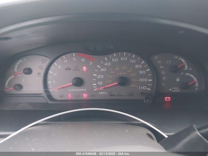 2002 Toyota Sequoia Sr5 V8 VIN: 5TDZT34A32S065492 Lot: 41549426