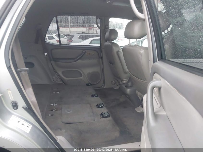 2002 Toyota Sequoia Sr5 V8 VIN: 5TDZT34A32S065492 Lot: 41549426