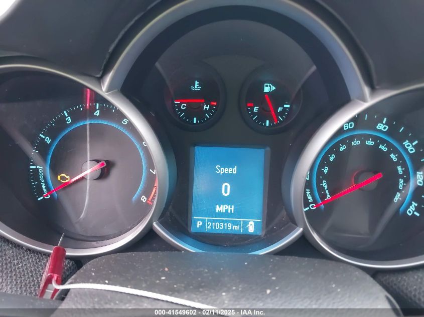 2012 Chevrolet Cruze 1Lt VIN: 1G1PF5SC2C7244576 Lot: 41549602