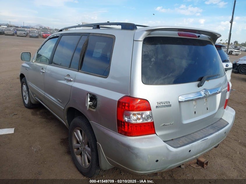2007 Toyota Highlander Hybrid Limited V6 JTEEW21A670047059 photo #4