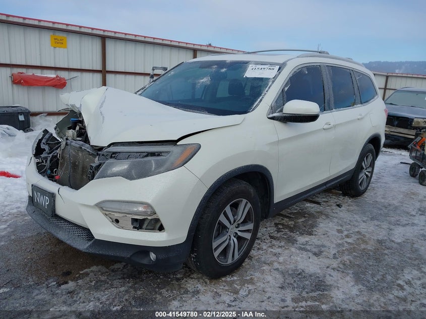 2017 HONDA PILOT VIN: 5FNYF6H55HB036607