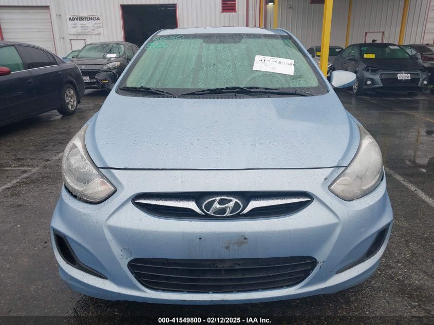 2013 Hyundai Accent Gls VIN: KMHCT4AE5DU422037 Lot: 41549800