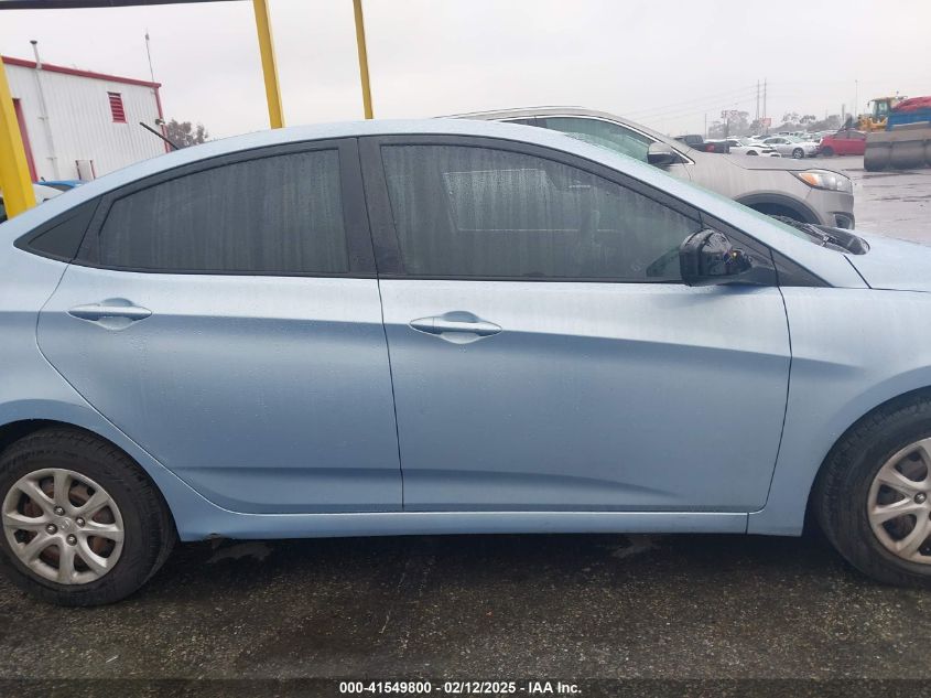 2013 Hyundai Accent Gls VIN: KMHCT4AE5DU422037 Lot: 41549800