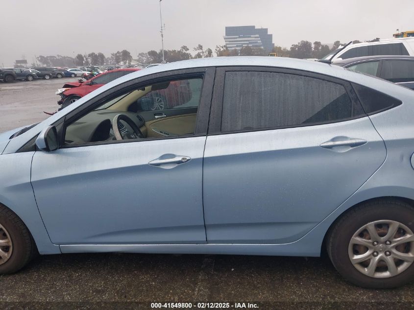 2013 Hyundai Accent Gls VIN: KMHCT4AE5DU422037 Lot: 41549800