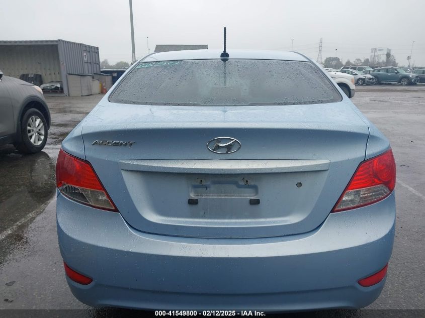 2013 Hyundai Accent Gls VIN: KMHCT4AE5DU422037 Lot: 41549800