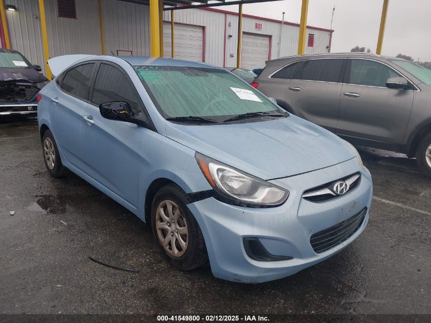 2013 Hyundai Accent Gls VIN: KMHCT4AE5DU422037 Lot: 41549800