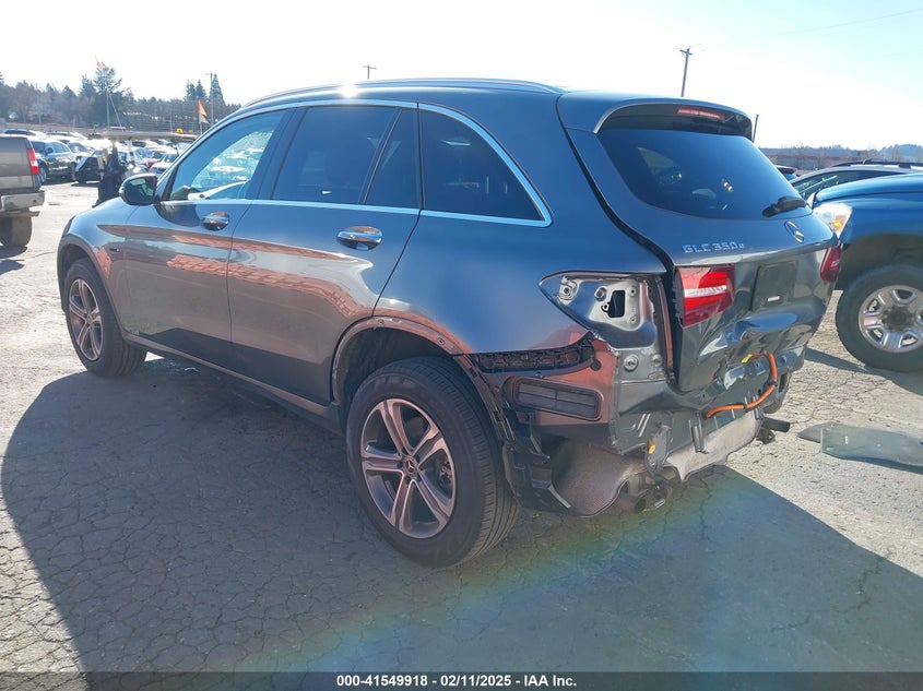 2019 MERCEDES-BENZ GLC 350E 4MATIC - WDC0G5EB7KF619675