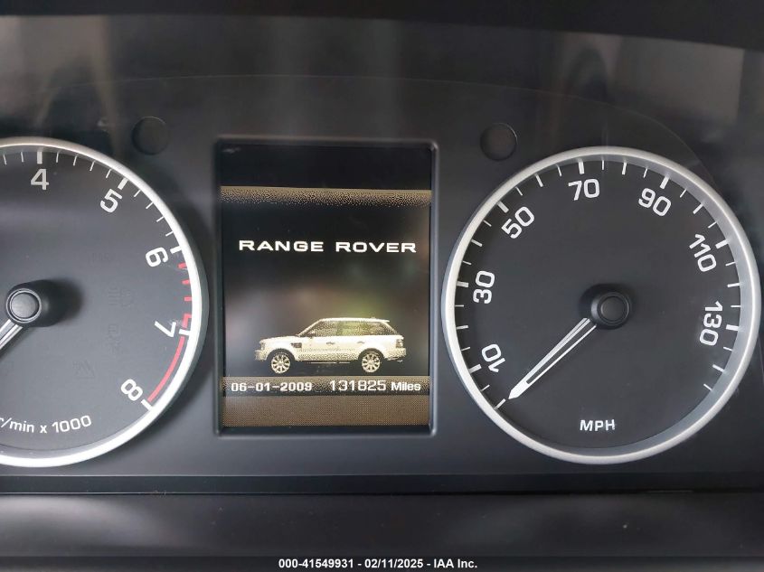 2011 Land Rover Range Rover Sport Hse VIN: SALSK2D4XBA271472 Lot: 41549931