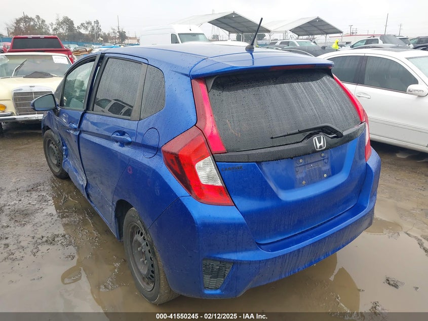 2016 HONDA FIT VIN: JHMGK5H52GX006209