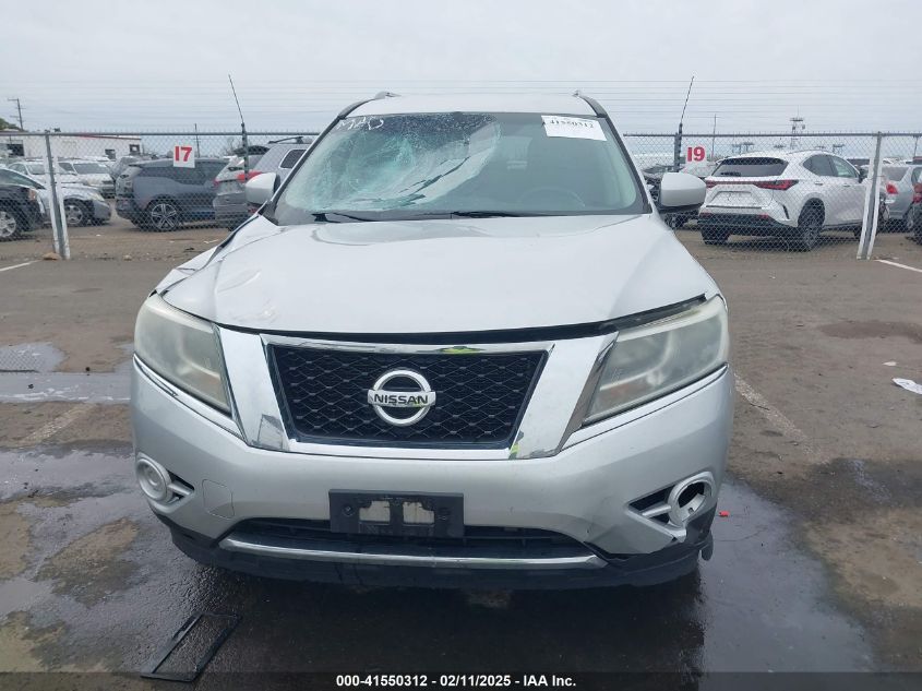 2015 Nissan Pathfinder Platinum/S/Sl/Sv VIN: 5N1AR2MMXFC670693 Lot: 41550312