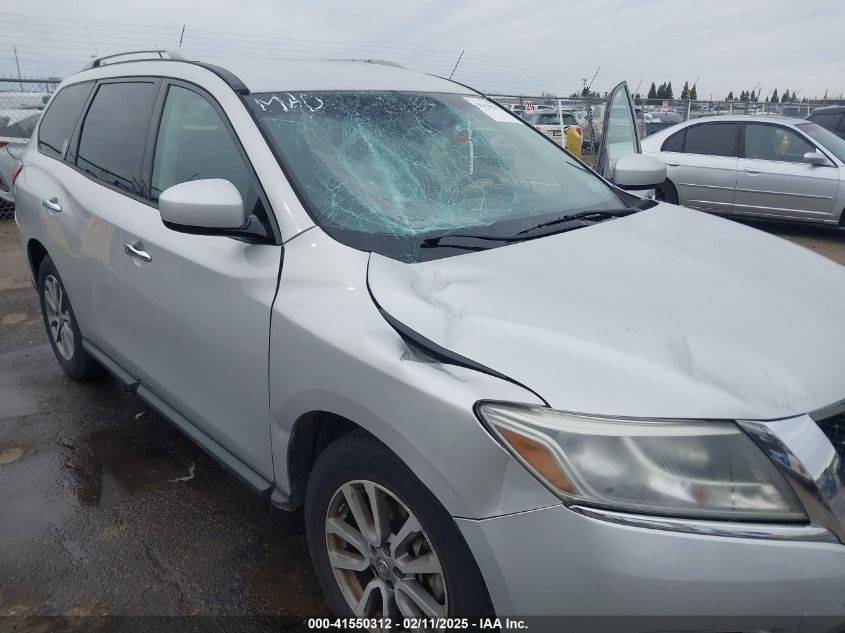 2015 Nissan Pathfinder Platinum/S/Sl/Sv VIN: 5N1AR2MMXFC670693 Lot: 41550312