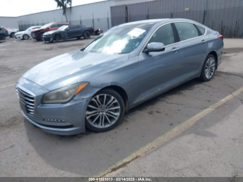2016 HYUNDAI GENESIS VIN: KMHGN4JE3GU132363