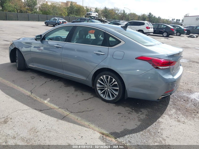 2016 HYUNDAI GENESIS VIN: KMHGN4JE3GU132363