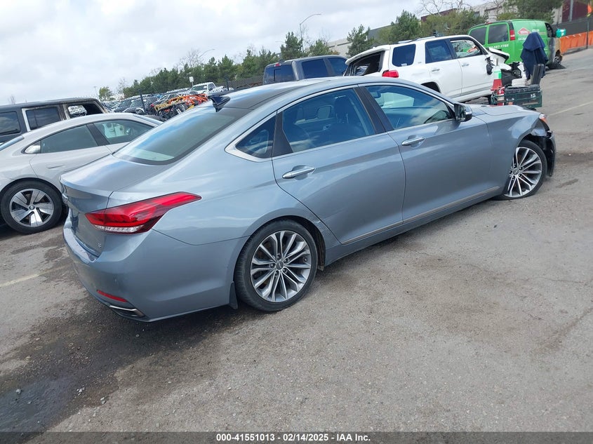 2016 HYUNDAI GENESIS VIN: KMHGN4JE3GU132363