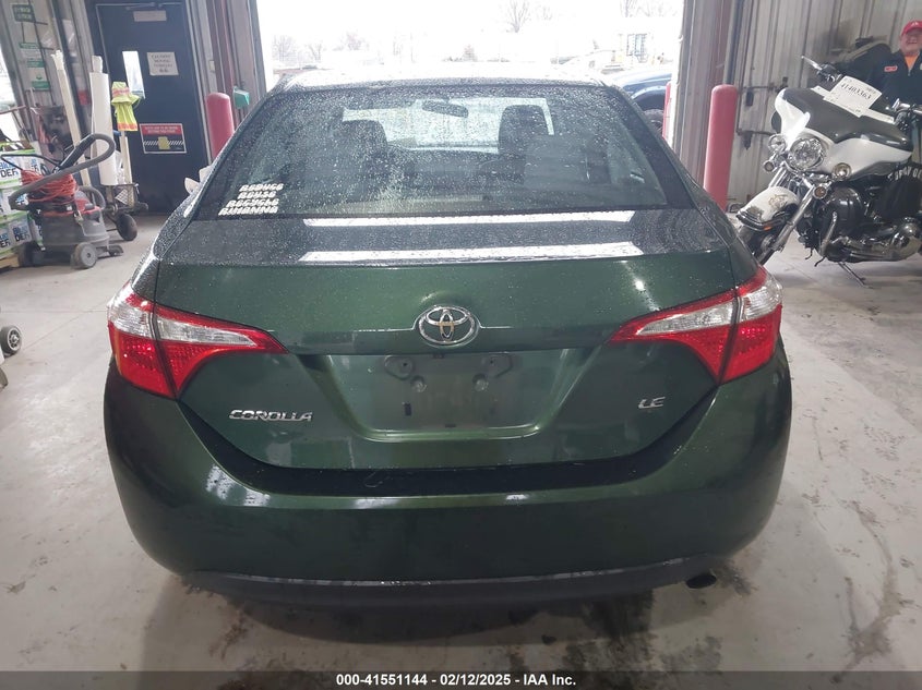 2016 TOYOTA COROLLA LE - 2T1BURHE2GC658971