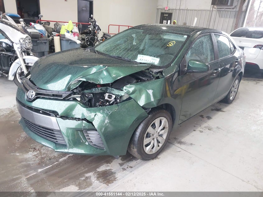 2016 TOYOTA COROLLA LE - 2T1BURHE2GC658971