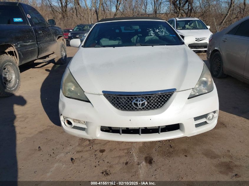 2007 Toyota Camry Solara Sle VIN: 4T1FA38P47U109389 Lot: 41551162