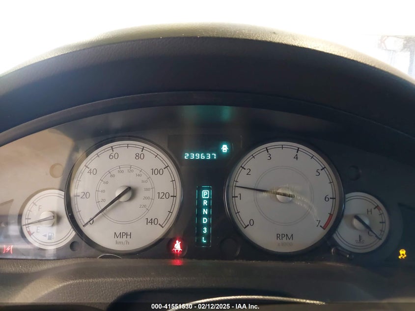 2007 CHRYSLER 300 VIN: 2C3LA43R47H861347