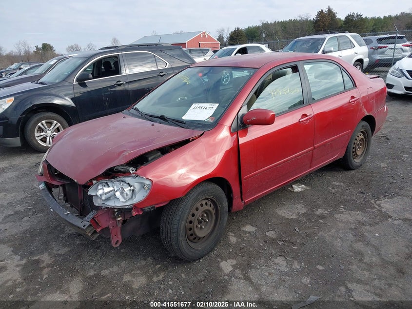 2008 TOYOTA COROLLA VIN: 2T1BR32E68C899828