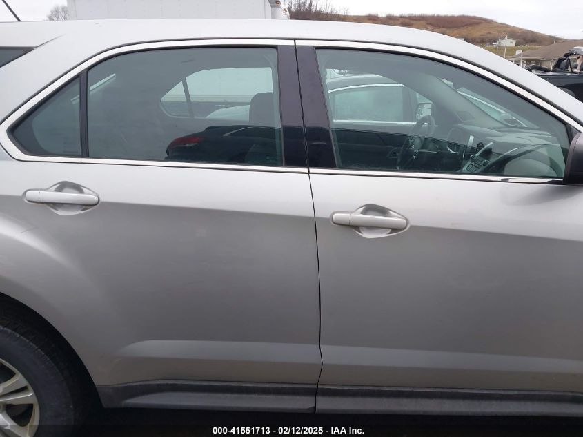 2016 Chevrolet Equinox Ls VIN: 2GNFLEEK7G6261790 Lot: 41551713