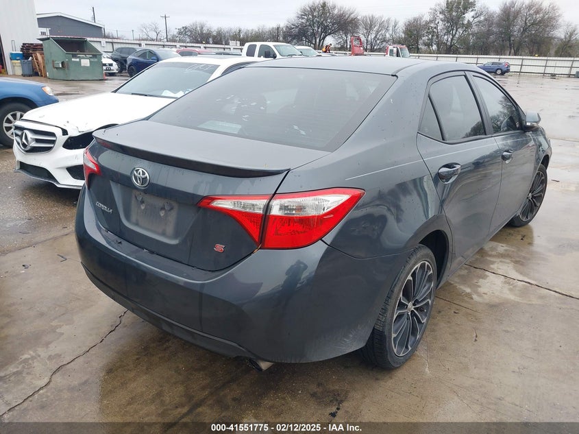 2016 TOYOTA COROLLA VIN: 5YFBURHE1GP432923