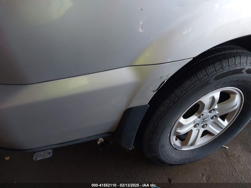 2006 Honda Pilot Lx VIN: 5FNYF18126B000953 Lot: 41552110