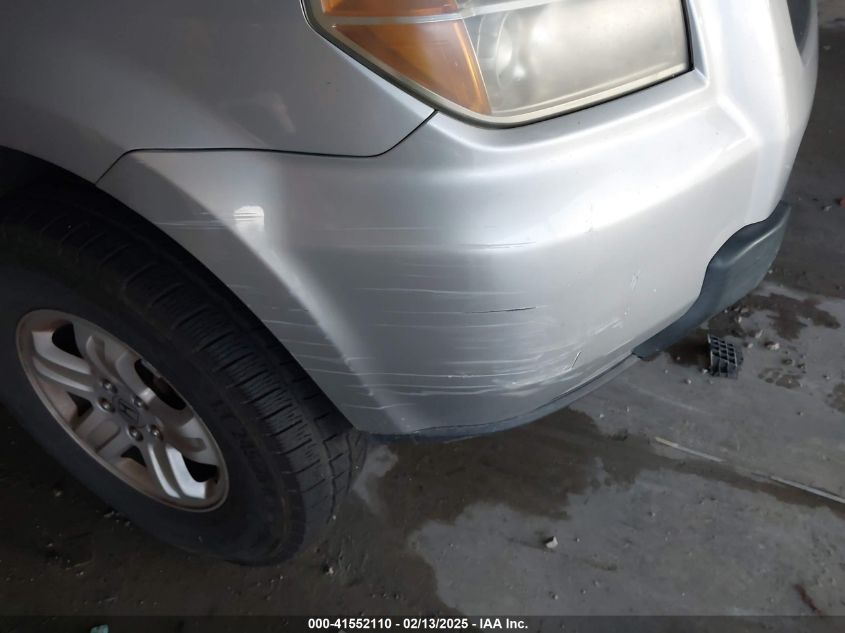 2006 Honda Pilot Lx VIN: 5FNYF18126B000953 Lot: 41552110