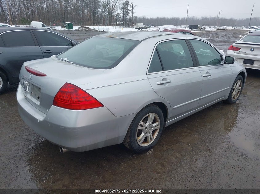 2007 HONDA ACCORD VIN: 1HGCM56377A001796