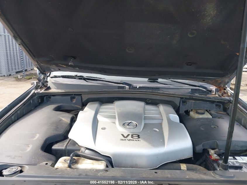 2004 Lexus Gx 470 VIN: JTJBT20X640038215 Lot: 41552198