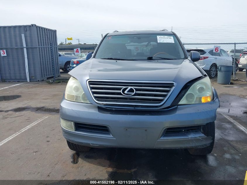 2004 Lexus Gx 470 VIN: JTJBT20X640038215 Lot: 41552198