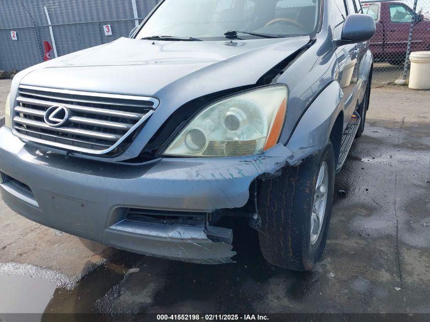 2004 Lexus Gx 470 VIN: JTJBT20X640038215 Lot: 41552198
