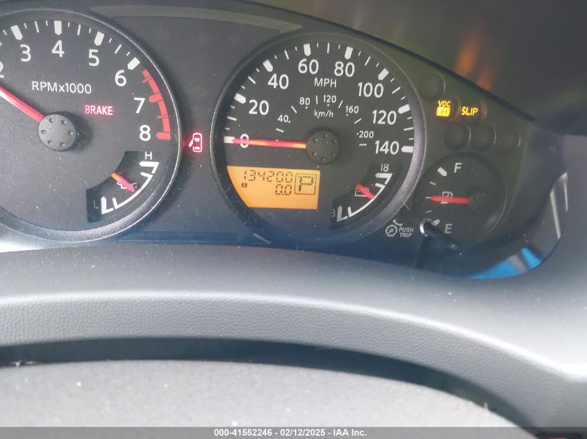 2008 Nissan Xterra S VIN: 5N1AN08U78C533417 Lot: 41552246