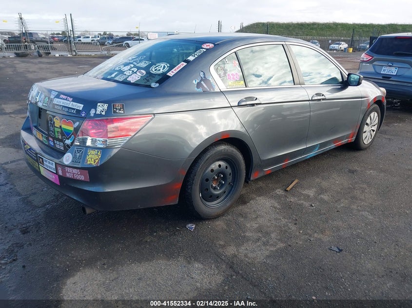 2009 HONDA ACCORD VIN: 1HGCP26339A178998