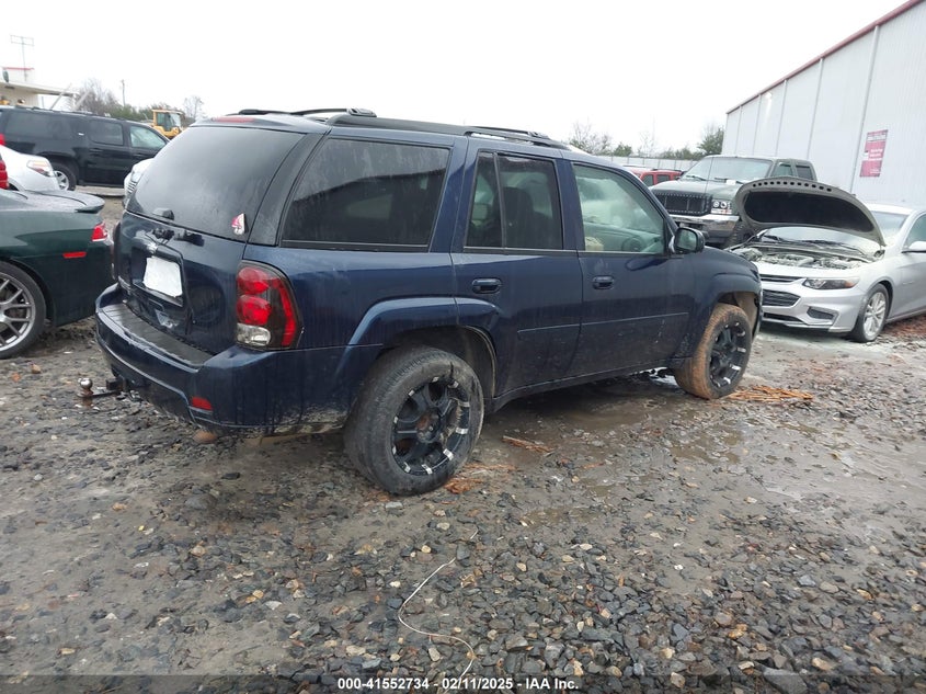 2008 CHEVROLET TRAILBLAZER VIN: 1GNDT13S782115228