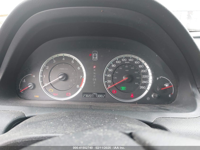 2009 Honda Accord 2.4 Ex-L VIN: 1HGCP268X9A803960 Lot: 41552740