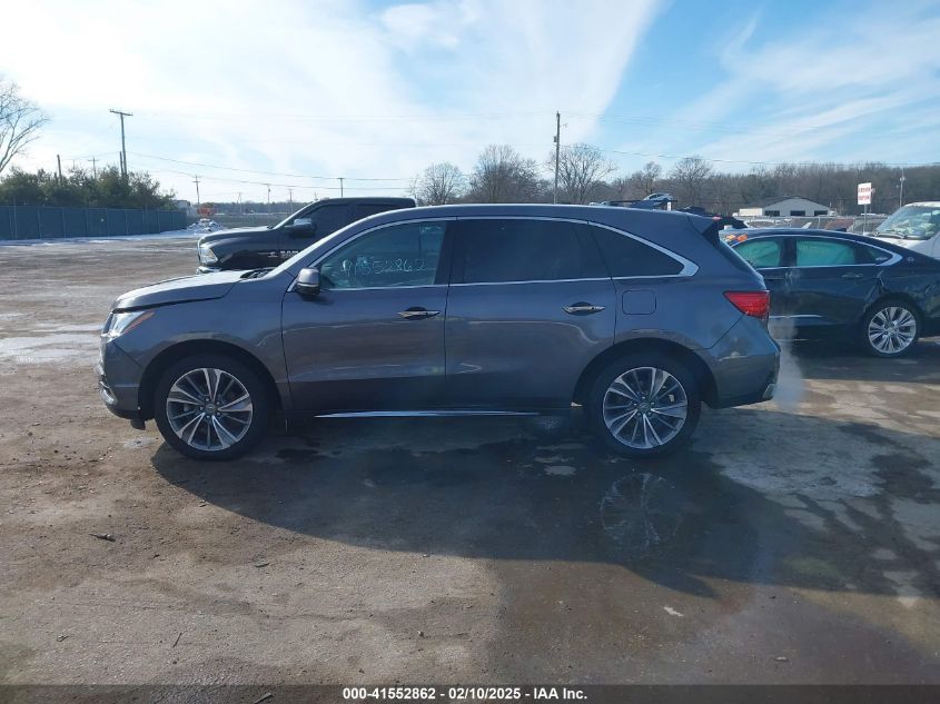 2018 Acura Mdx Technology Package Acurawatch Plus Pkg VIN: 5J8YD4H53JL021876 Lot: 41552862