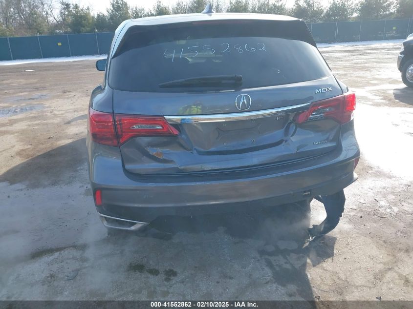 2018 Acura Mdx Technology Package Acurawatch Plus Pkg VIN: 5J8YD4H53JL021876 Lot: 41552862