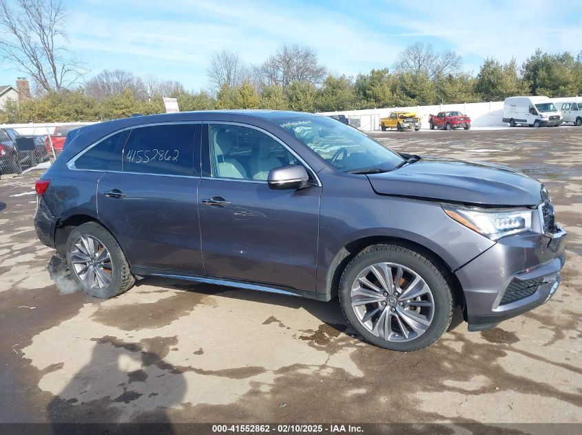 2018 Acura Mdx Technology Package Acurawatch Plus Pkg VIN: 5J8YD4H53JL021876 Lot: 41552862