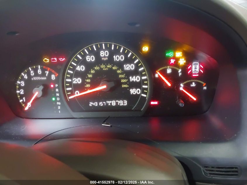 2005 Honda Accord 2.4 Ex VIN: 1HGCM56845A053699 Lot: 41552978