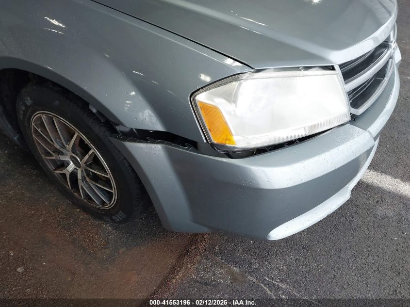 2008 Dodge Avenger VIN: 1B31C46K589595612 Lot: 41553196