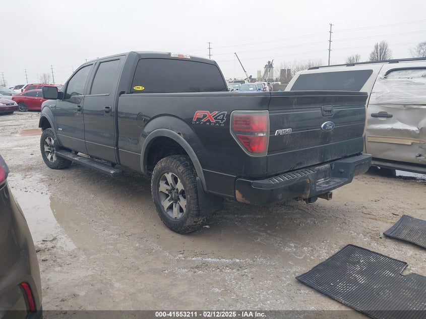 2013 FORD F150 VIN: 1FTFW1ET8DKE58655