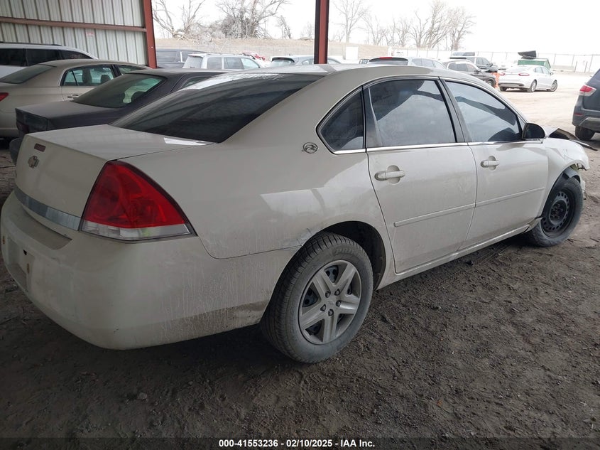 2006 CHEVROLET IMPALA VIN: 2G1WB55K869269933