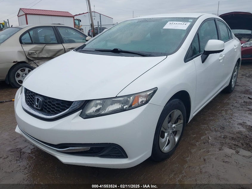 2013 HONDA CIVIC VIN: 19XFB2F54DE042882