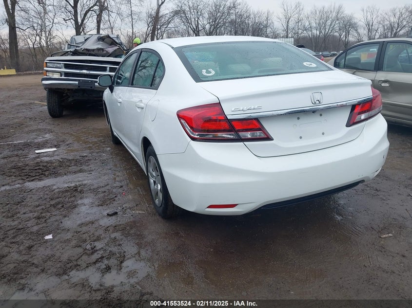 2013 HONDA CIVIC VIN: 19XFB2F54DE042882