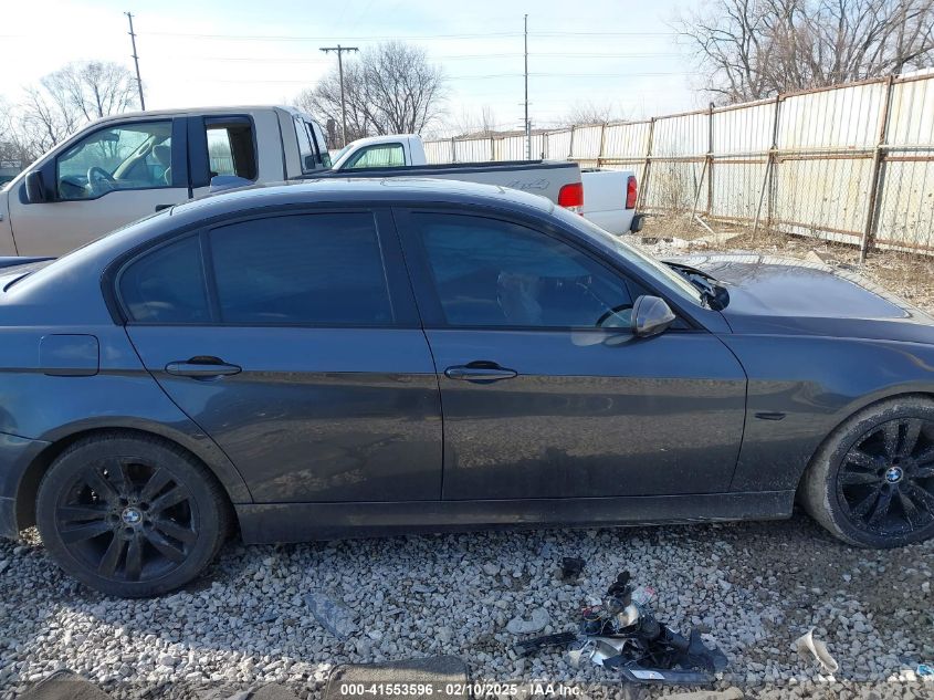 2008 BMW 328I VIN: WBAVA37588NL57072 Lot: 41553596