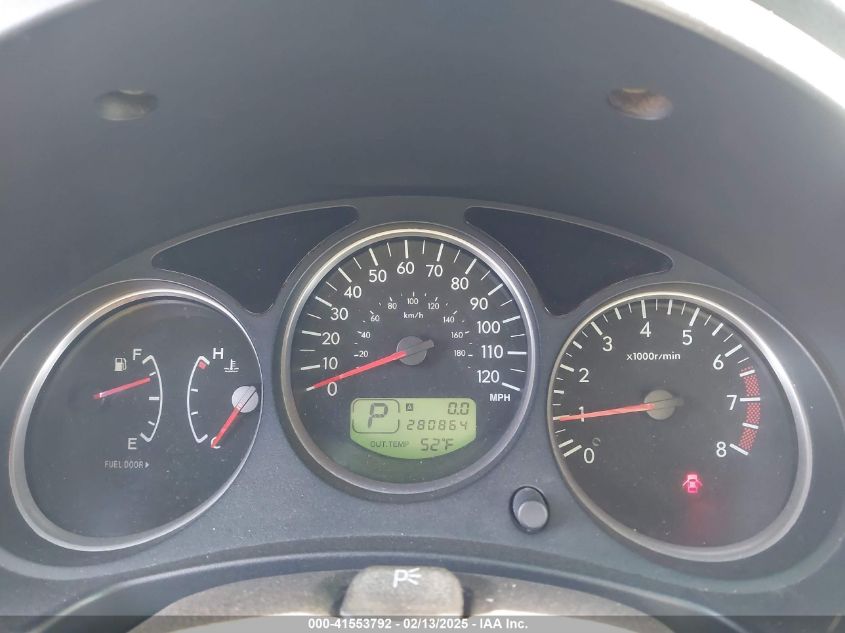 2006 Subaru Forester 2.5X VIN: JF1SG63626H720763 Lot: 41553792